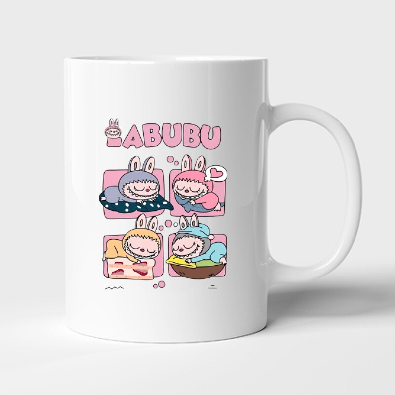 Alvó labubuk 3 Bögre