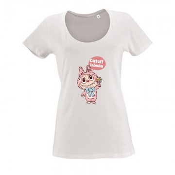 Labubu Cute 2 Női O Nyakú Póló