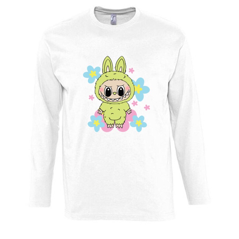 Labubu Flower 2 Hosszú Ujjú Póló