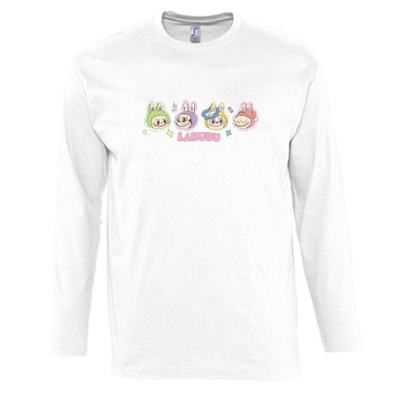 Labubu Karakterek 4 Hosszú Ujjú Póló