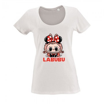 Labubu Minnie Női O Nyakú Póló