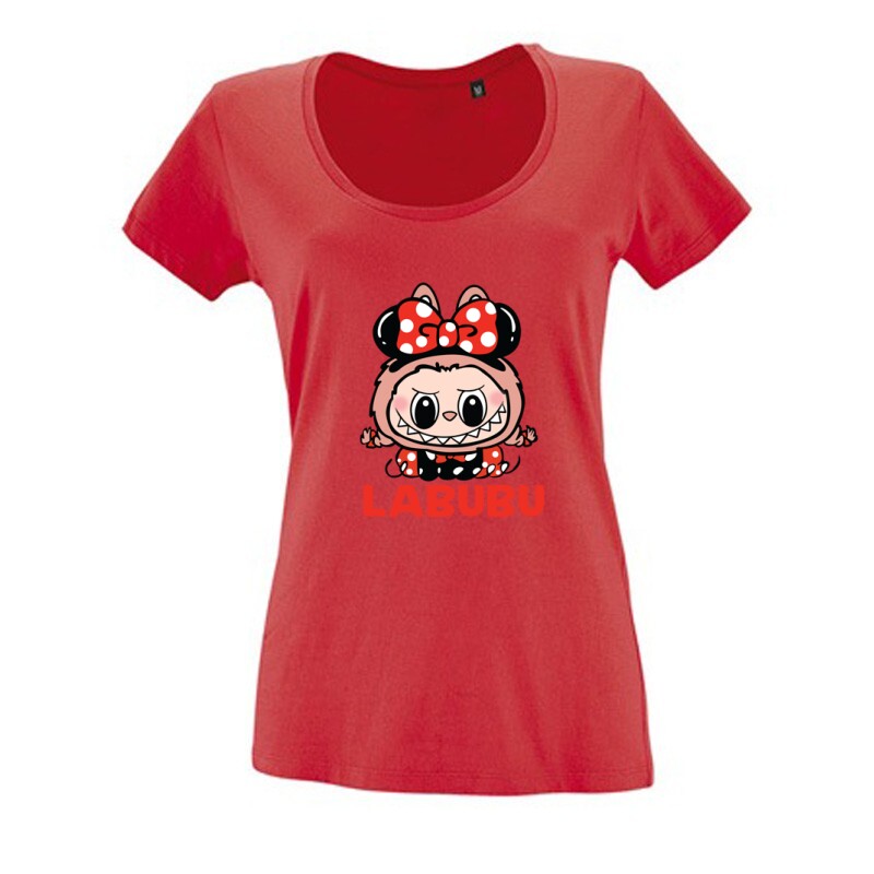 Labubu Minnie Női O Nyakú Póló