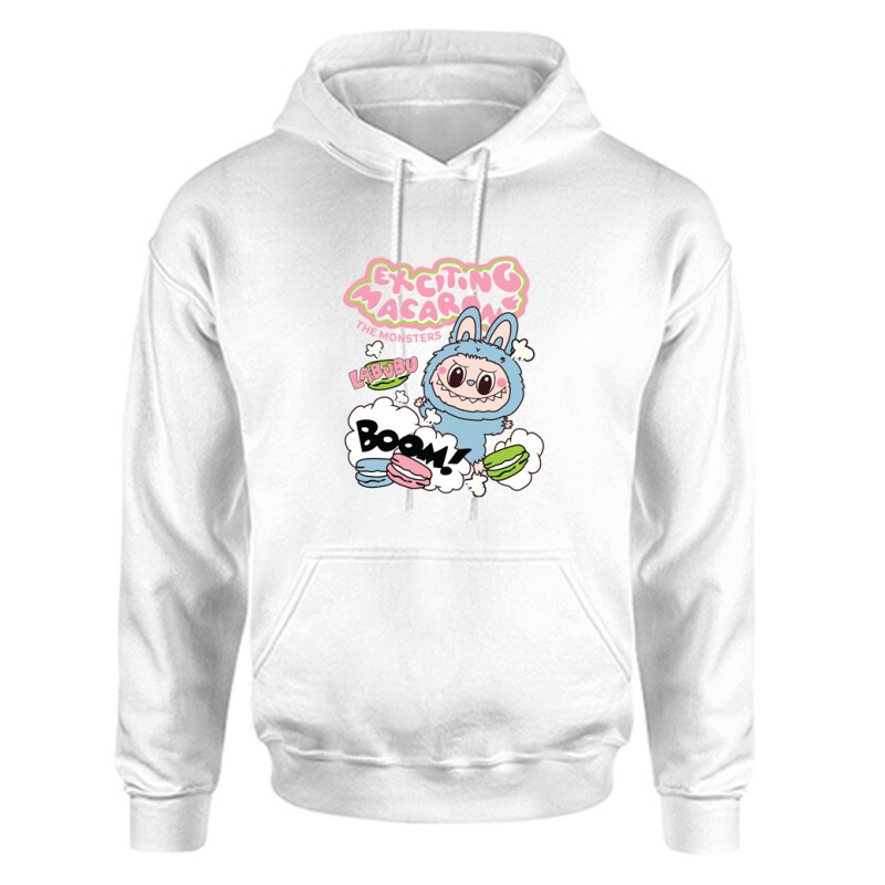 Labubu Monster Exciting Unisex Kapucnis Pulcsi