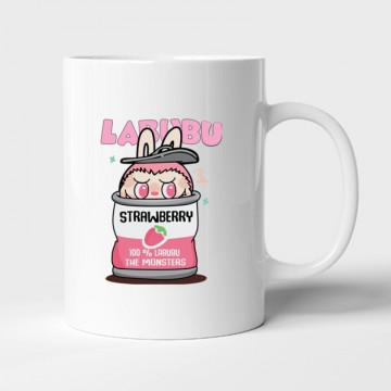 Labubu Strawberry Bögre