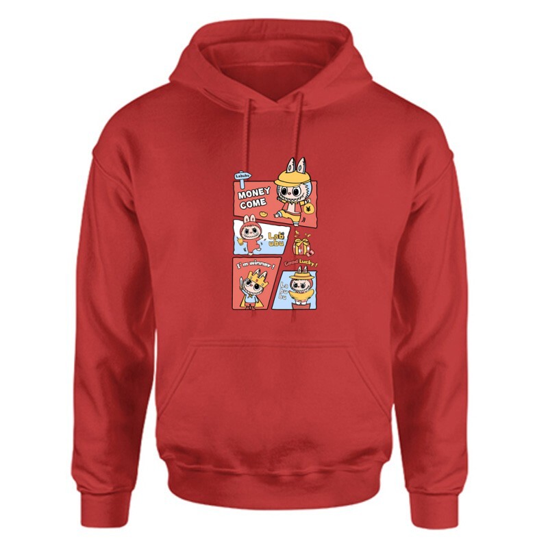 Money come Unisex Kapucnis Pulcsi