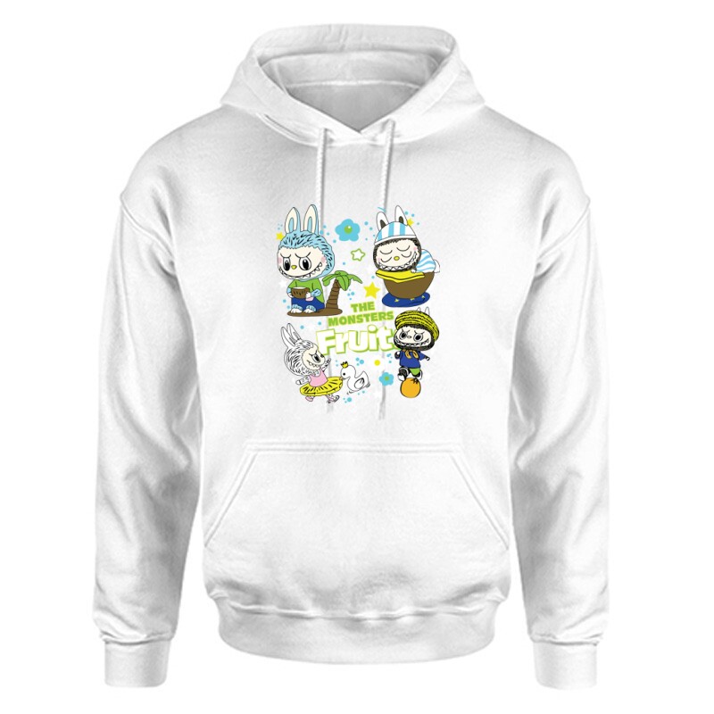 Monsters Fruits Unisex Kapucnis Pulcsi