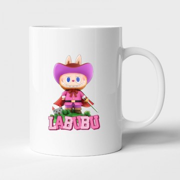 Muskétás Labubu Bögre