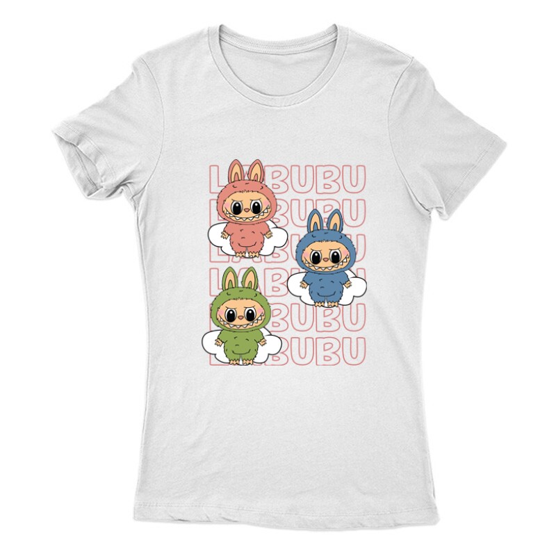 Red Labubu and friends Női Póló