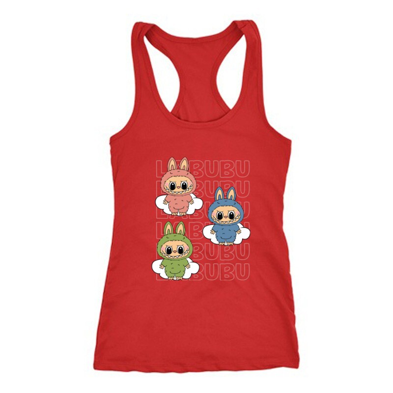 Red Labubu and friends Női Trikó