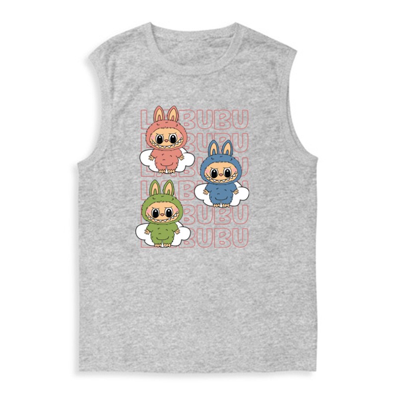 Red Labubu and friends Férfi Trikó