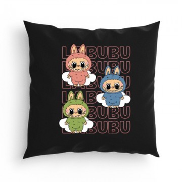 Red Labubu and friends Párna