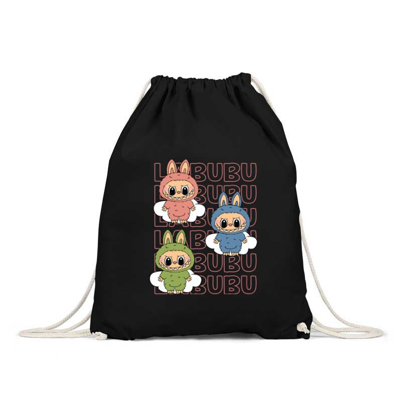 Red Labubu and friends Hátizsák