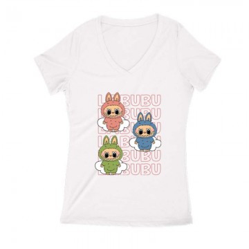 Red Labubu and friends Női...