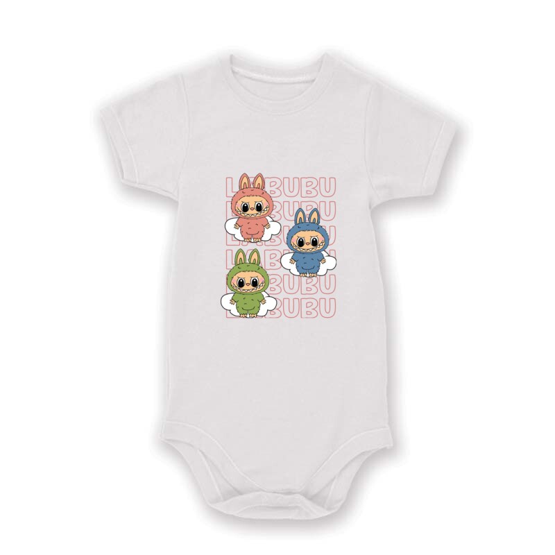 Red Labubu and friends Baby Body