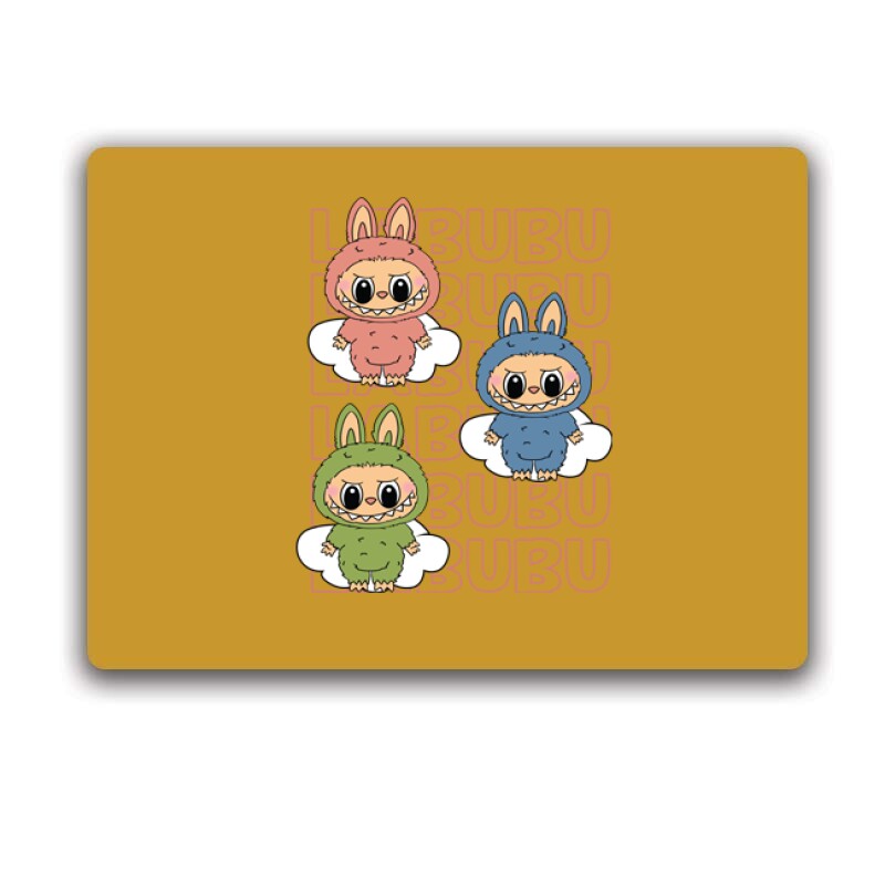 Red Labubu and friends Egérpad