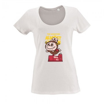 Labubu ride Női O Nyakú Póló