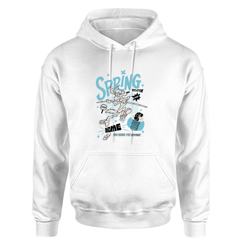 High Bounce Foot Springs Unisex Kapucnis Pulcsi