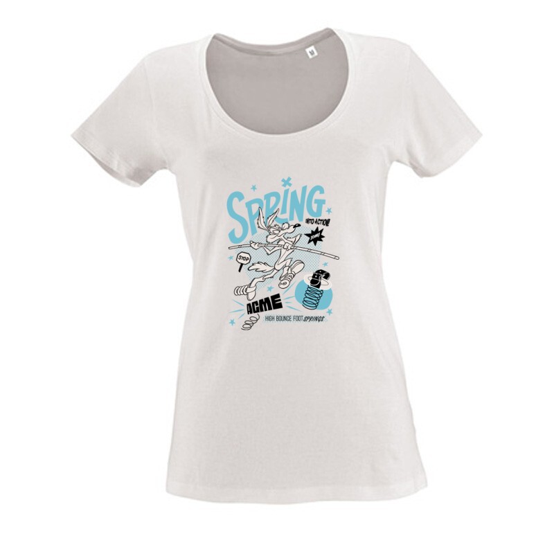 High Bounce Foot Springs Női O Nyakú Póló