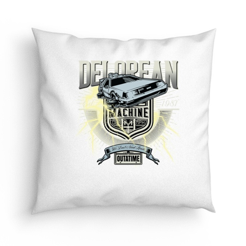 Delorean out a time Párna