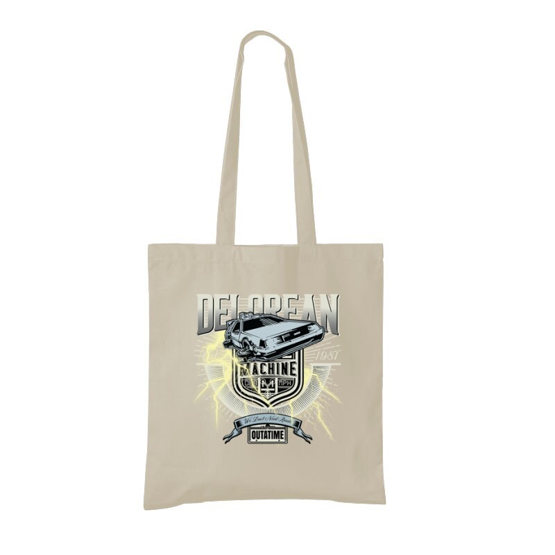 Delorean out a time Bevásárló Táska