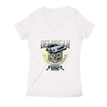 Delorean out a time Női V...