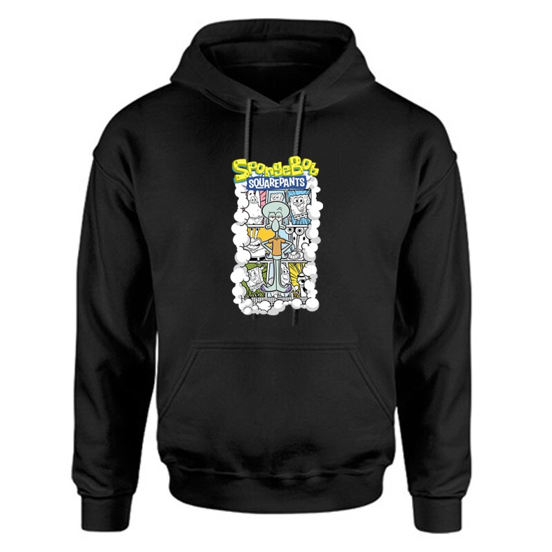 Sponge Bob - Tunya csáp Unisex Kapucnis Pulcsi