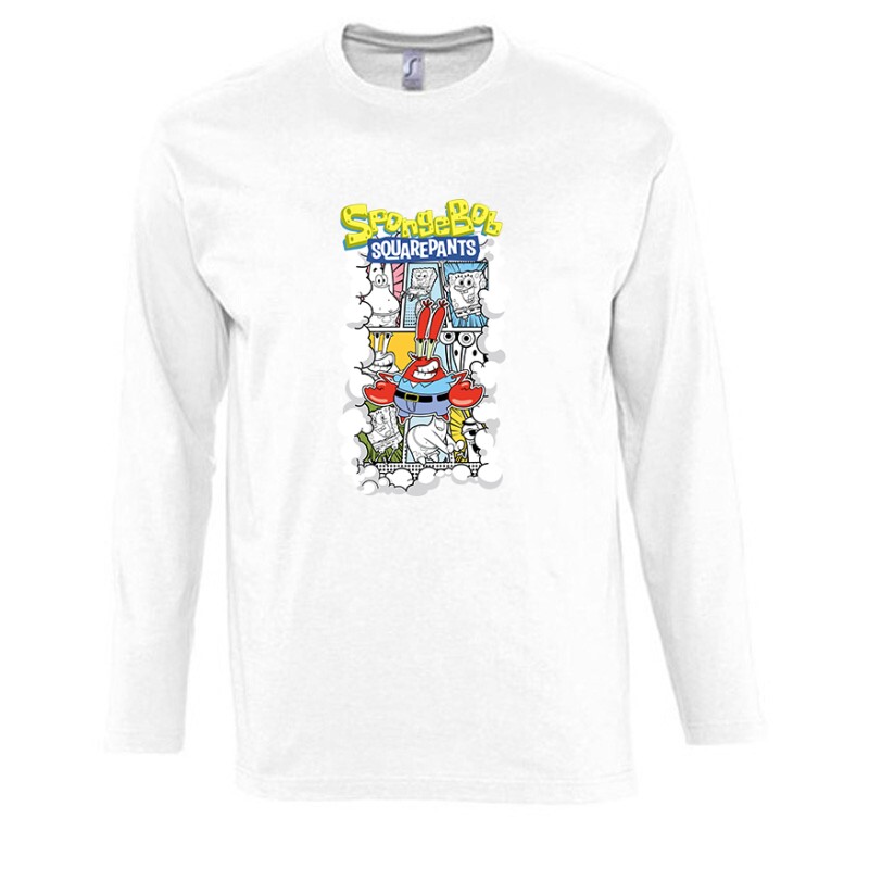 Sponge Bob - Mr Krabi Hosszú Ujjú Póló