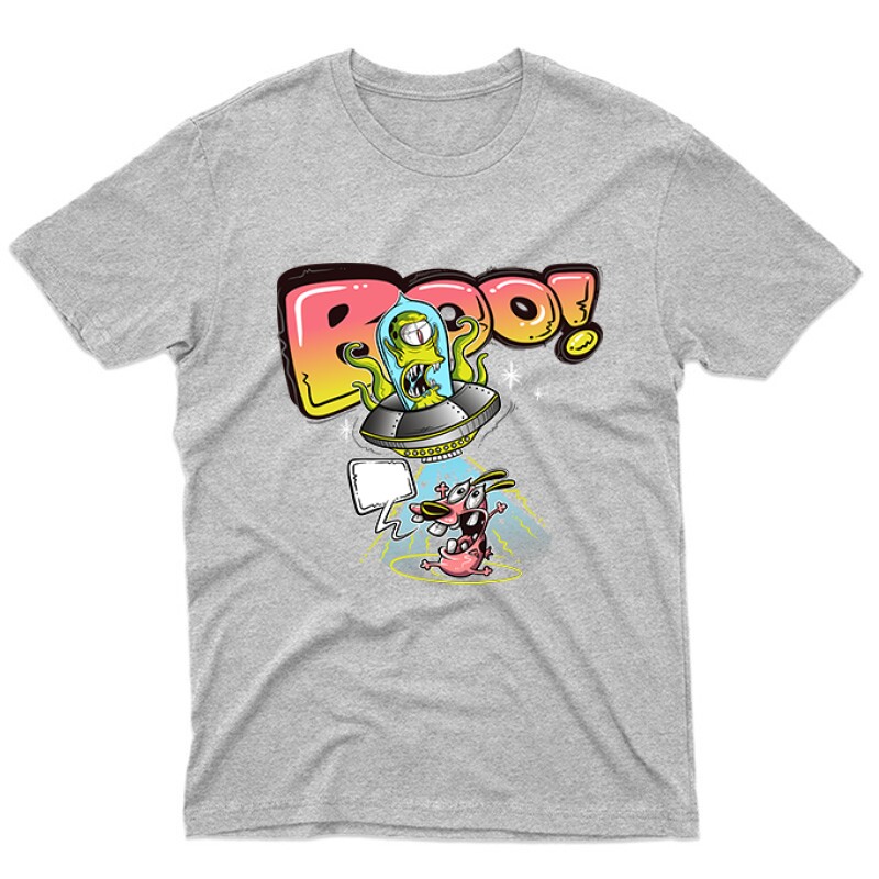 Bátor, a gyáva kutya – Boo Unisex Póló