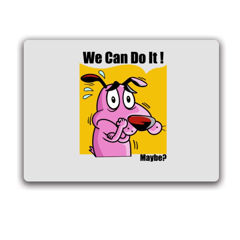 Bator a gyáva kutya - Maybe Egérpad