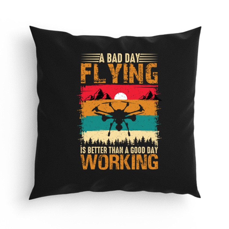 Drón – Bad Day Flying Párna