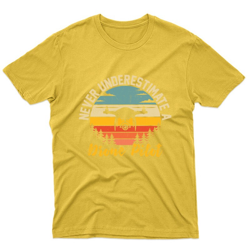 Drón - Never underestimate Unisex Póló