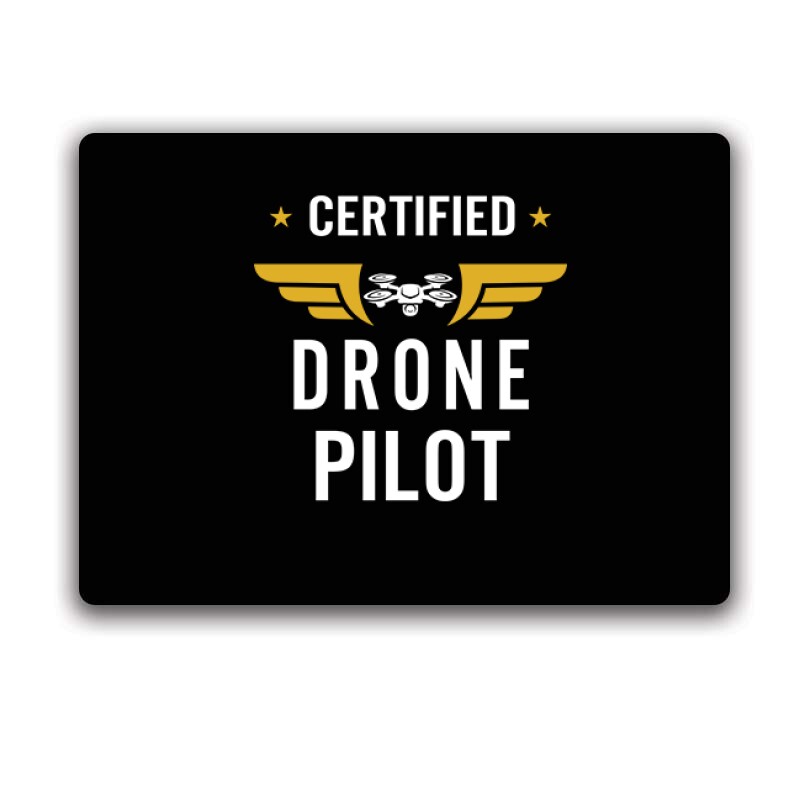 Drón - Certified Drone Pilot Egérpad