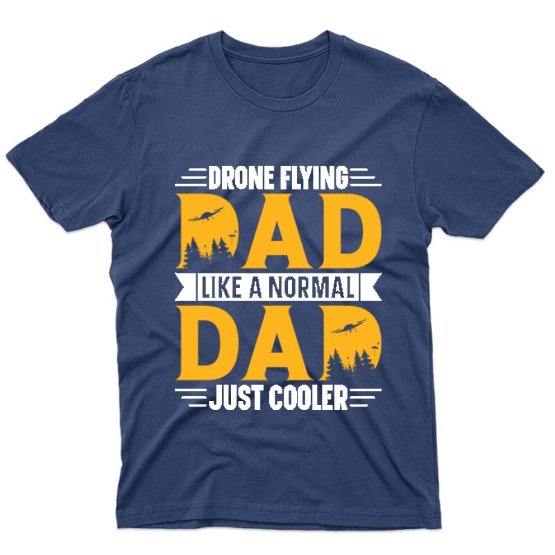Drón - Drone Flying dad Unisex Póló