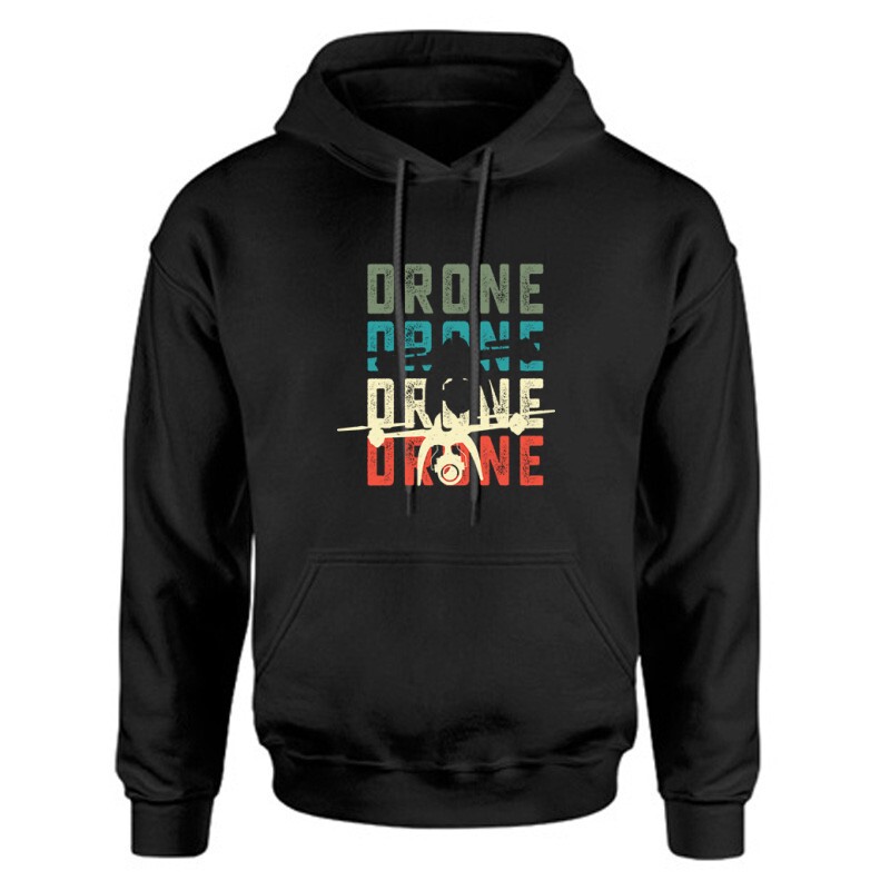 Drón - Drone, Drone, Drone Unisex Kapucnis Pulcsi