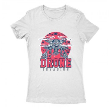 Drón - Drone Invasion Női Póló
