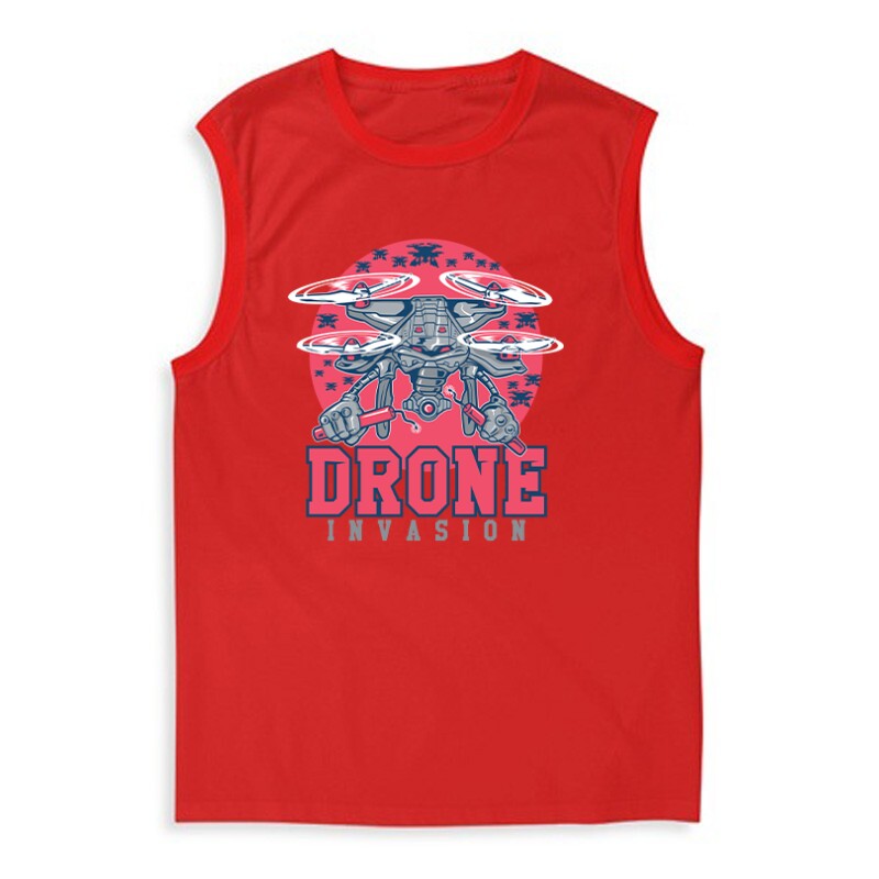 Drón - Drone Invasion Férfi Trikó