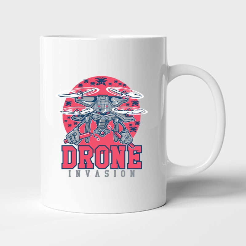 Drón - Drone Invasion Bögre