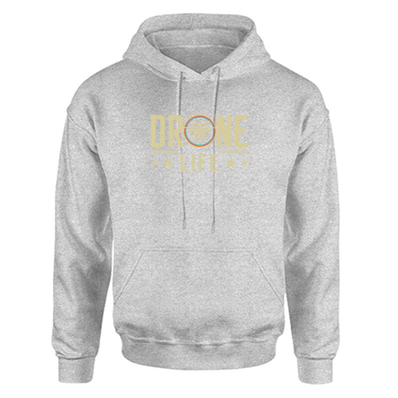 Drón - Drone Life Unisex Kapucnis Pulcsi