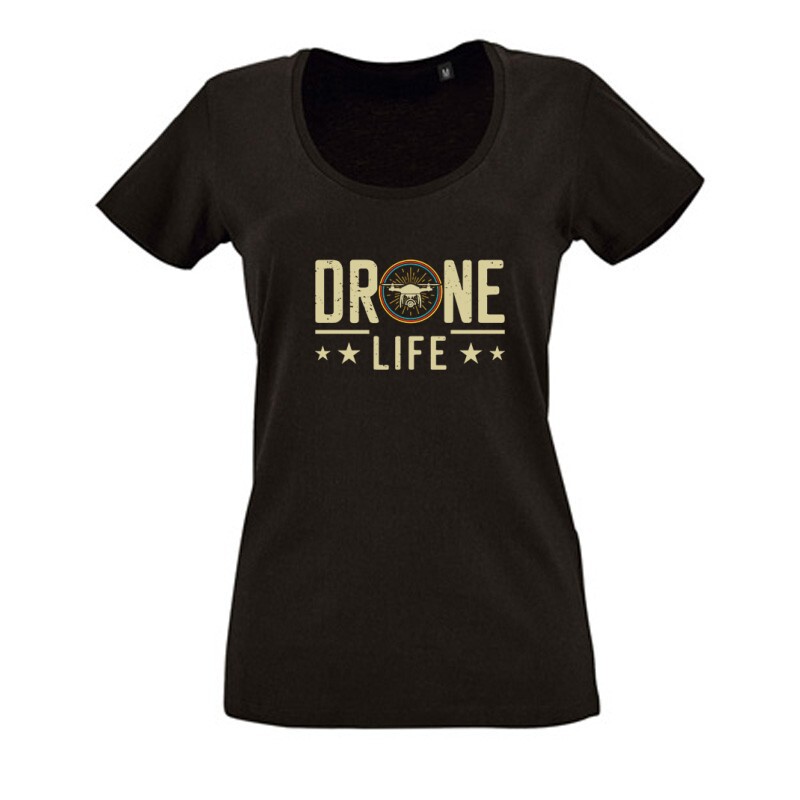 Drón - Drone Life Női O Nyakú Póló