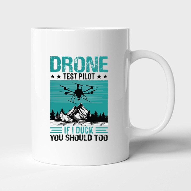 Drón - Drone - Test Pilot Bögre
