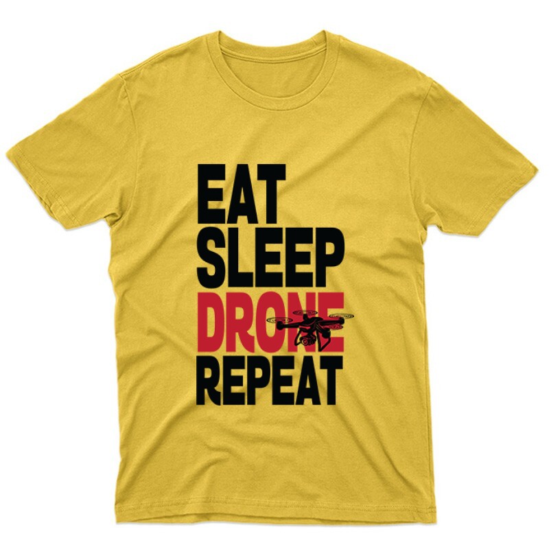 Drón - Eat Sleep Drone Repeat Unisex Póló