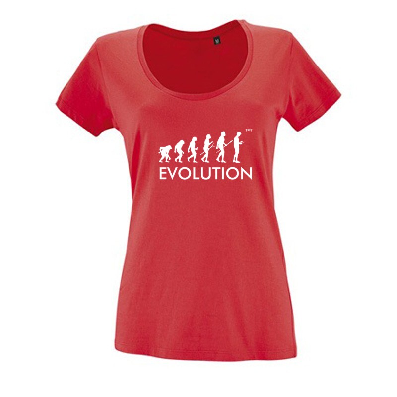 Drón - Evolution Női O Nyakú Póló