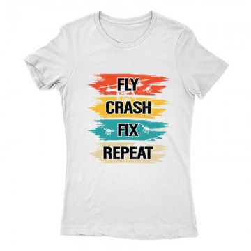 Drón - Fly Crash Fix Repeat...