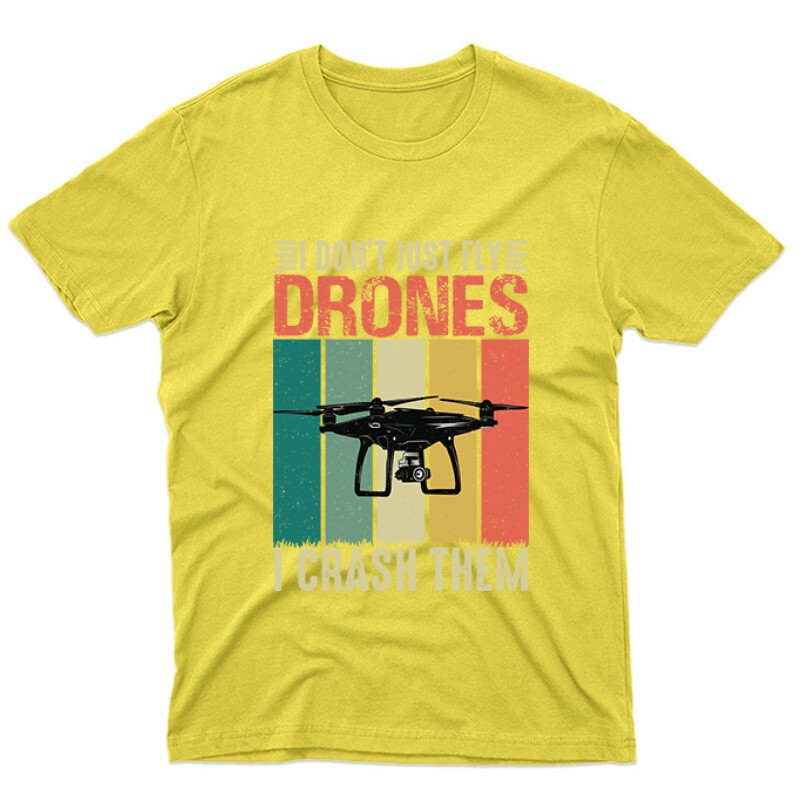 Drón - I Don't just fly Unisex Póló