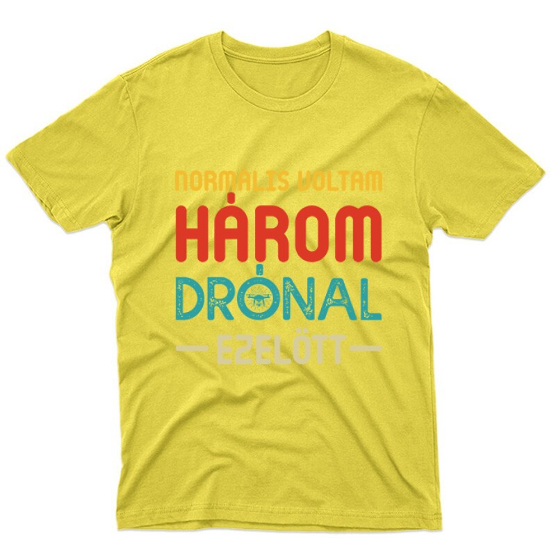 Drón - Normális voltam Unisex Póló