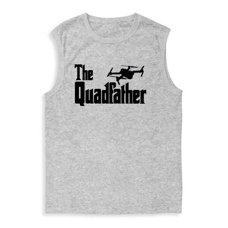 Drón - The quadfather Férfi Trikó