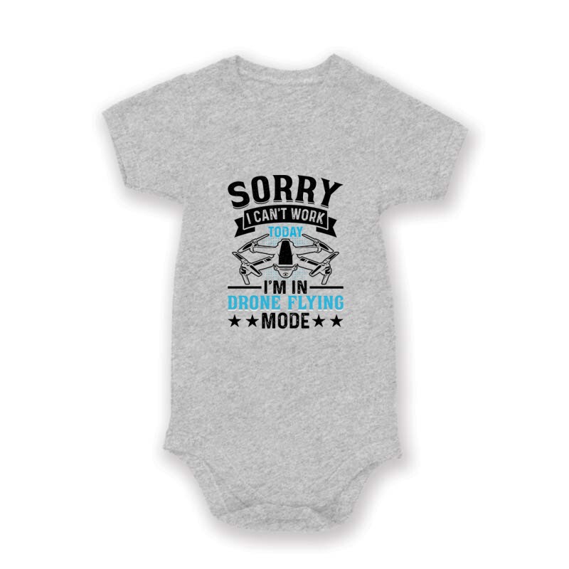 Drón - I Can't work today Baby Body