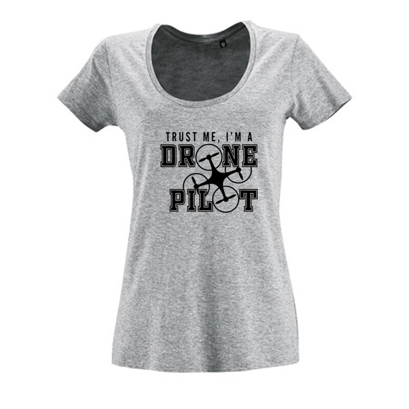 Drón - Trust me Női O Nyakú Póló