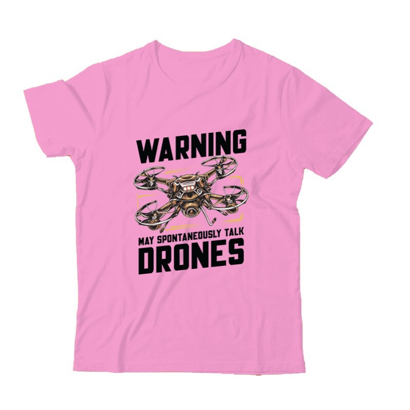 Drón - Warning talk Gyermek Póló
