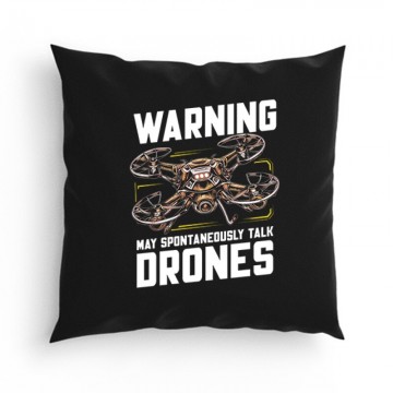 Drón - Warning talk Párna